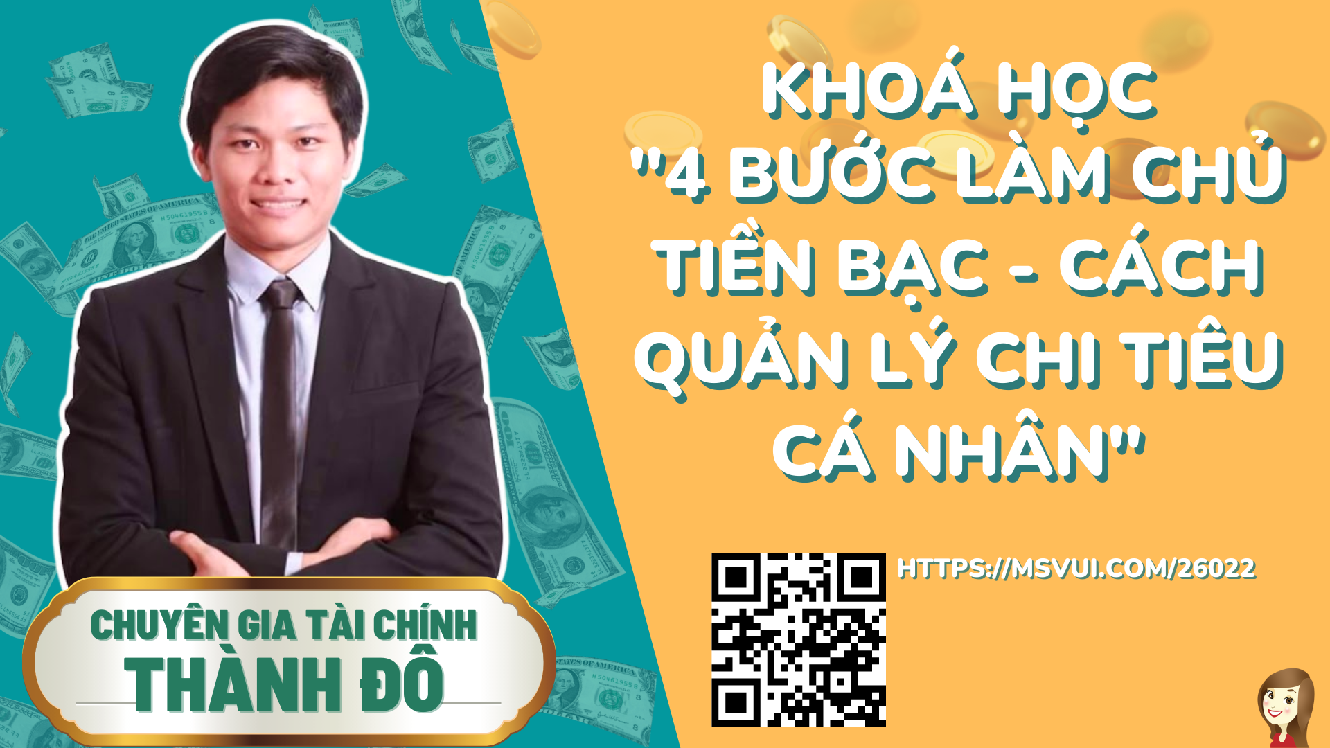 4 Bước làm chủ tiền bạc