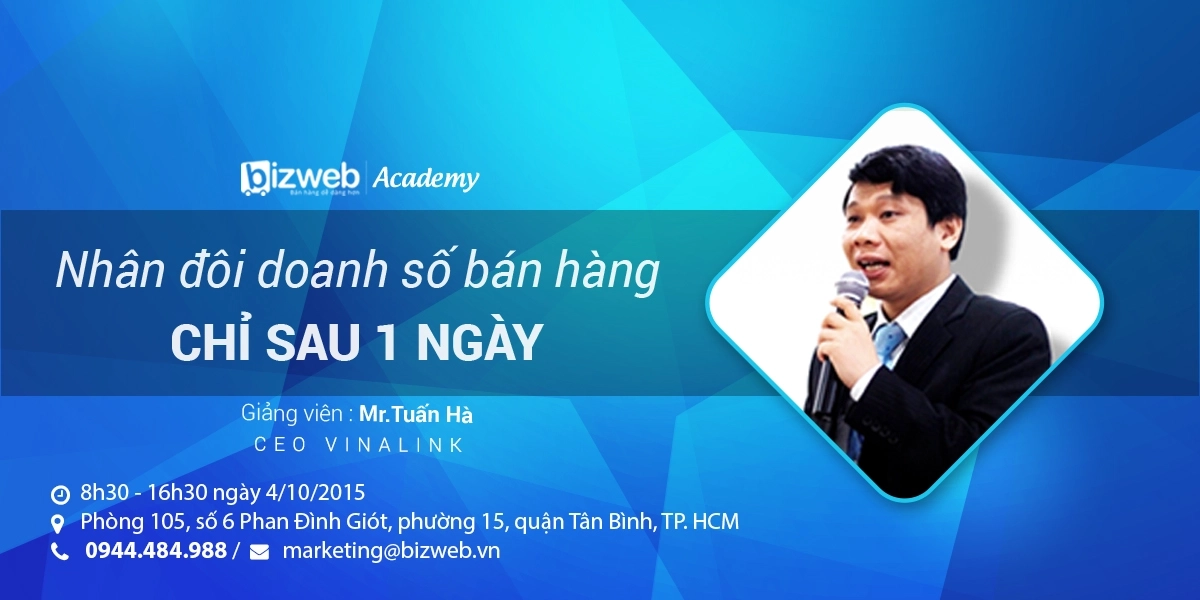 Facebook Marketing CEO Vinalink chia sẻ cách làm từ A-Z Tuấn Hà