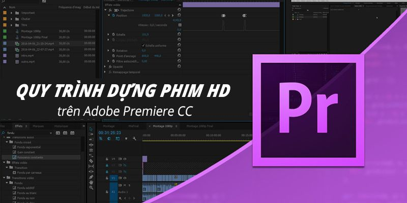 Khóa Học Dựng Phim Chuyên Nghiệp Với Adobe Premiere